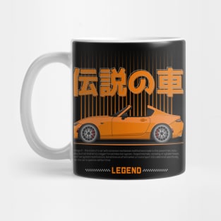 Tuner Orange ND Miata Roadster JDM Mug